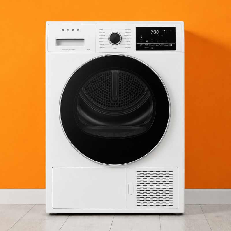 Repaired SMEG tumble dryer appliance