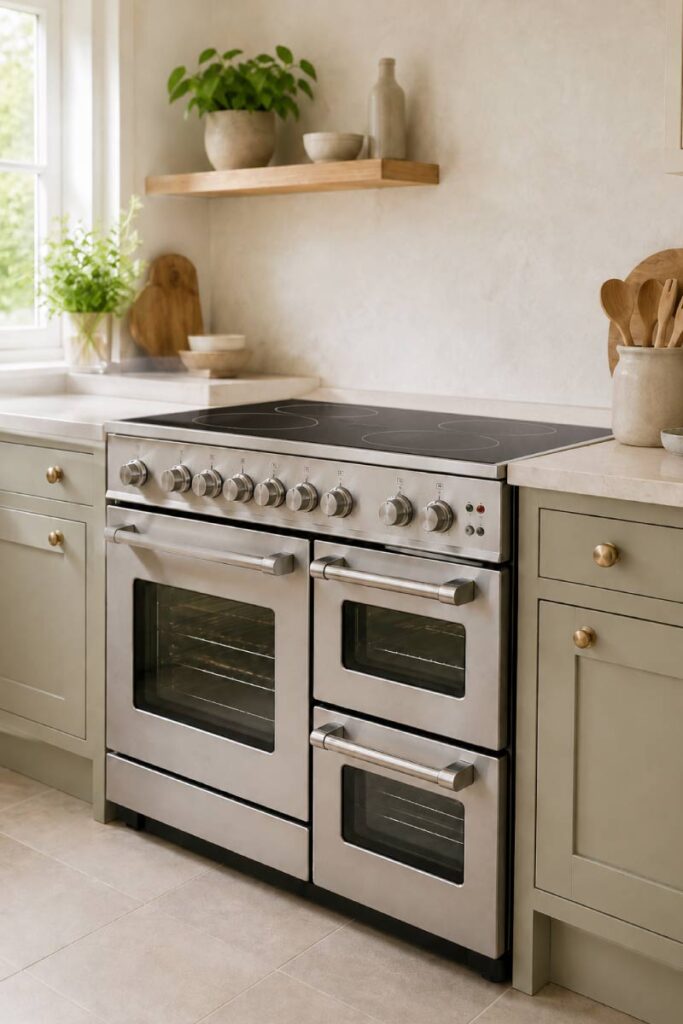 Rangemaster range cooker operating after repair
